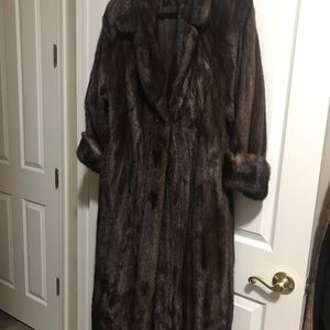 Mink coat - full length
